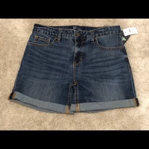 NWT New Gap Girls Jean Shorts Denim Shorts 14